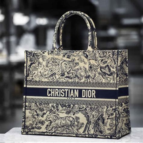 inside dior book tote